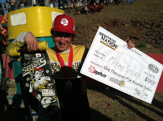 DOWNHILL DIVISION ON THE PODIUM